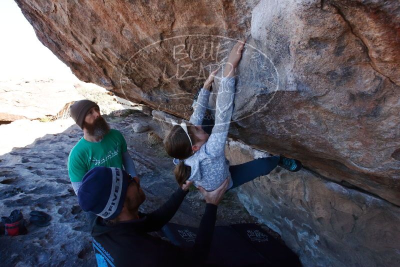 Bouldering in Hueco Tanks on 02/22/2019 with Blue Lizard Climbing and Yoga
Filename: SRM_20190222_1144300.jpg
Aperture: f/8.0
Shutter Speed: 1/250
Body: Canon EOS-1D Mark II
Lens: Canon EF 16-35mm f/2.8 L