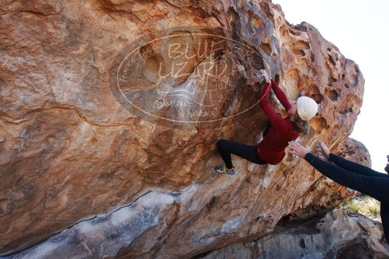 Bouldering in Hueco Tanks on 02/22/2019 with Blue Lizard Climbing and Yoga

Filename: SRM_20190222_1159100.jpg
Aperture: f/9.0
Shutter Speed: 1/250
Body: Canon EOS-1D Mark II
Lens: Canon EF 16-35mm f/2.8 L