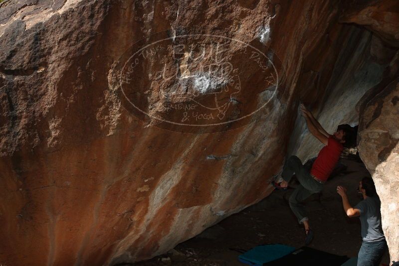 Bouldering in Hueco Tanks on 02/22/2019 with Blue Lizard Climbing and Yoga

Filename: SRM_20190222_1341340.jpg
Aperture: f/7.1
Shutter Speed: 1/250
Body: Canon EOS-1D Mark II
Lens: Canon EF 16-35mm f/2.8 L
