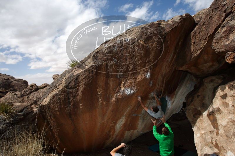 Bouldering in Hueco Tanks on 02/22/2019 with Blue Lizard Climbing and Yoga

Filename: SRM_20190222_1355240.jpg
Aperture: f/7.1
Shutter Speed: 1/250
Body: Canon EOS-1D Mark II
Lens: Canon EF 16-35mm f/2.8 L