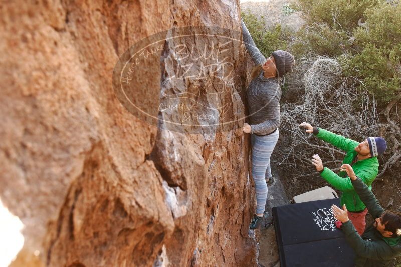 Bouldering in Hueco Tanks on 02/24/2019 with Blue Lizard Climbing and Yoga

Filename: SRM_20190224_1050210.jpg
Aperture: f/4.0
Shutter Speed: 1/250
Body: Canon EOS-1D Mark II
Lens: Canon EF 16-35mm f/2.8 L