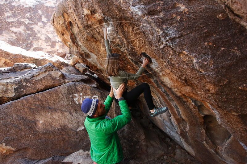 Bouldering in Hueco Tanks on 02/24/2019 with Blue Lizard Climbing and Yoga

Filename: SRM_20190224_1333380.jpg
Aperture: f/5.0
Shutter Speed: 1/320
Body: Canon EOS-1D Mark II
Lens: Canon EF 16-35mm f/2.8 L
