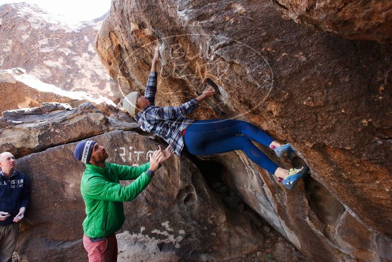 Bouldering in Hueco Tanks on 02/24/2019 with Blue Lizard Climbing and Yoga

Filename: SRM_20190224_1338440.jpg
Aperture: f/5.0
Shutter Speed: 1/320
Body: Canon EOS-1D Mark II
Lens: Canon EF 16-35mm f/2.8 L