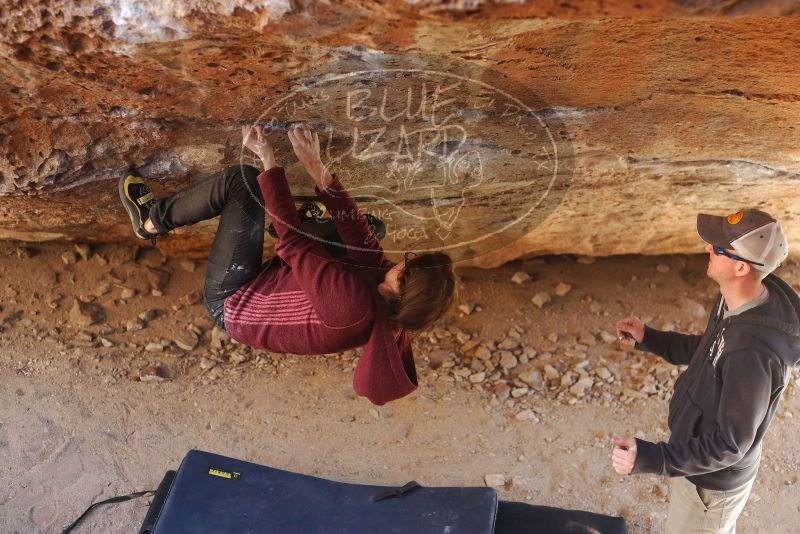Bouldering in Hueco Tanks on 02/24/2019 with Blue Lizard Climbing and Yoga

Filename: SRM_20190224_1526090.jpg
Aperture: f/2.8
Shutter Speed: 1/400
Body: Canon EOS-1D Mark II
Lens: Canon EF 50mm f/1.8 II