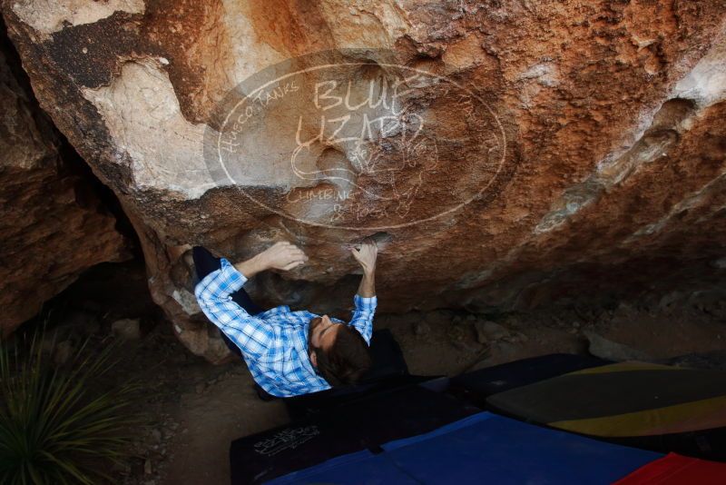 Bouldering in Hueco Tanks on 03/01/2019 with Blue Lizard Climbing and Yoga
Filename: SRM_20190301_1142250.jpg
Aperture: f/5.0
Shutter Speed: 1/250
Body: Canon EOS-1D Mark II
Lens: Canon EF 16-35mm f/2.8 L