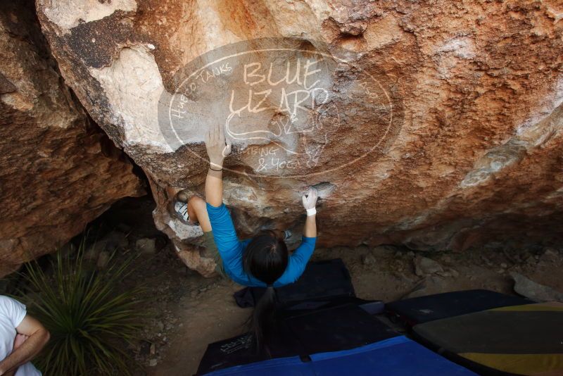 Bouldering in Hueco Tanks on 03/01/2019 with Blue Lizard Climbing and Yoga

Filename: SRM_20190301_1146420.jpg
Aperture: f/5.0
Shutter Speed: 1/160
Body: Canon EOS-1D Mark II
Lens: Canon EF 16-35mm f/2.8 L