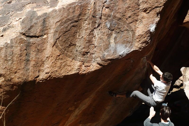 Bouldering in Hueco Tanks on 03/01/2019 with Blue Lizard Climbing and Yoga

Filename: SRM_20190301_1157590.jpg
Aperture: f/4.0
Shutter Speed: 1/800
Body: Canon EOS-1D Mark II
Lens: Canon EF 50mm f/1.8 II