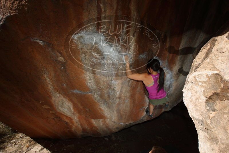 Bouldering in Hueco Tanks on 03/01/2019 with Blue Lizard Climbing and Yoga
Filename: SRM_20190301_1221030.jpg
Aperture: f/5.6
Shutter Speed: 1/250
Body: Canon EOS-1D Mark II
Lens: Canon EF 16-35mm f/2.8 L