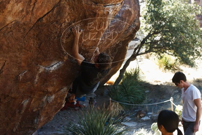 Bouldering in Hueco Tanks on 03/01/2019 with Blue Lizard Climbing and Yoga
Filename: SRM_20190301_1339240.jpg
Aperture: f/3.5
Shutter Speed: 1/250
Body: Canon EOS-1D Mark II
Lens: Canon EF 50mm f/1.8 II