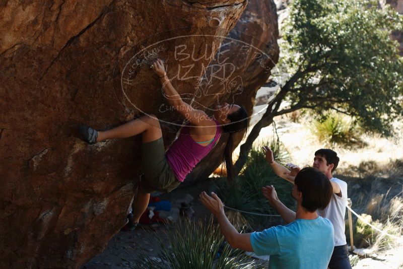Bouldering in Hueco Tanks on 03/01/2019 with Blue Lizard Climbing and Yoga
Filename: SRM_20190301_1347470.jpg
Aperture: f/3.5
Shutter Speed: 1/400
Body: Canon EOS-1D Mark II
Lens: Canon EF 50mm f/1.8 II