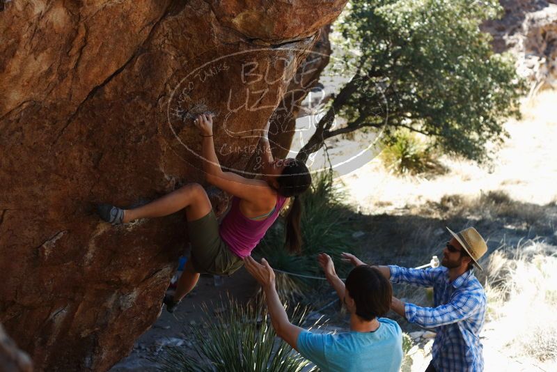 Bouldering in Hueco Tanks on 03/01/2019 with Blue Lizard Climbing and Yoga
Filename: SRM_20190301_1351370.jpg
Aperture: f/3.5
Shutter Speed: 1/320
Body: Canon EOS-1D Mark II
Lens: Canon EF 50mm f/1.8 II