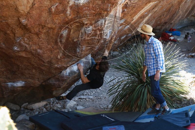 Bouldering in Hueco Tanks on 03/01/2019 with Blue Lizard Climbing and Yoga

Filename: SRM_20190301_1354370.jpg
Aperture: f/3.2
Shutter Speed: 1/160
Body: Canon EOS-1D Mark II
Lens: Canon EF 50mm f/1.8 II