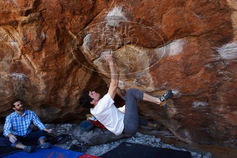 Bouldering in Hueco Tanks on 03/01/2019 with Blue Lizard Climbing and Yoga
Filename: SRM_20190301_1445380.jpg
Aperture: f/5.0
Shutter Speed: 1/200
Body: Canon EOS-1D Mark II
Lens: Canon EF 16-35mm f/2.8 L