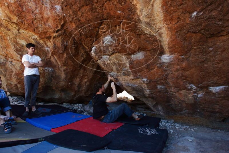 Bouldering in Hueco Tanks on 03/01/2019 with Blue Lizard Climbing and Yoga

Filename: SRM_20190301_1506441.jpg
Aperture: f/5.0
Shutter Speed: 1/320
Body: Canon EOS-1D Mark II
Lens: Canon EF 16-35mm f/2.8 L