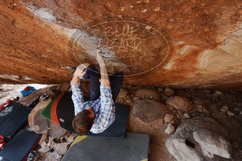 Bouldering in Hueco Tanks on 03/01/2019 with Blue Lizard Climbing and Yoga

Filename: SRM_20190301_1554320.jpg
Aperture: f/5.6
Shutter Speed: 1/400
Body: Canon EOS-1D Mark II
Lens: Canon EF 16-35mm f/2.8 L