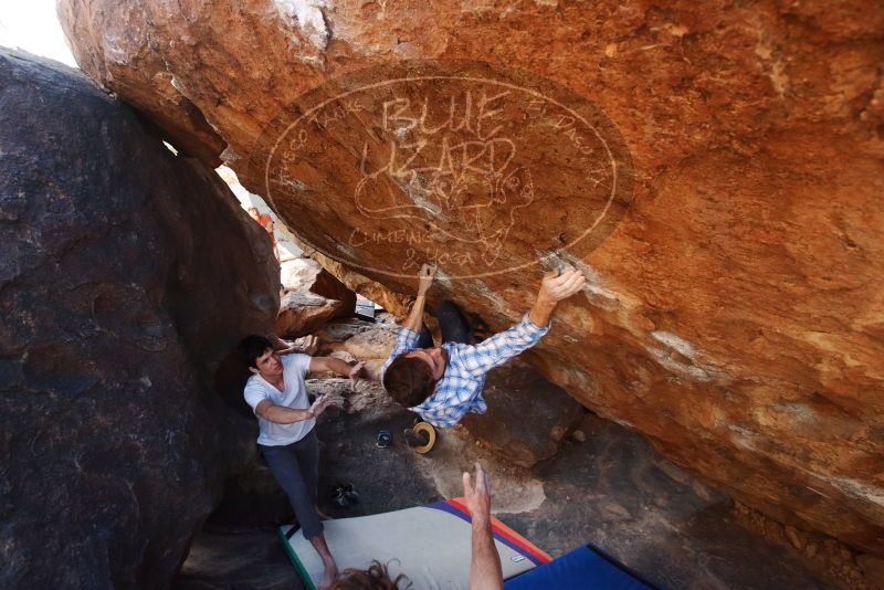Bouldering in Hueco Tanks on 03/01/2019 with Blue Lizard Climbing and Yoga

Filename: SRM_20190301_1625250.jpg
Aperture: f/4.5
Shutter Speed: 1/400
Body: Canon EOS-1D Mark II
Lens: Canon EF 16-35mm f/2.8 L