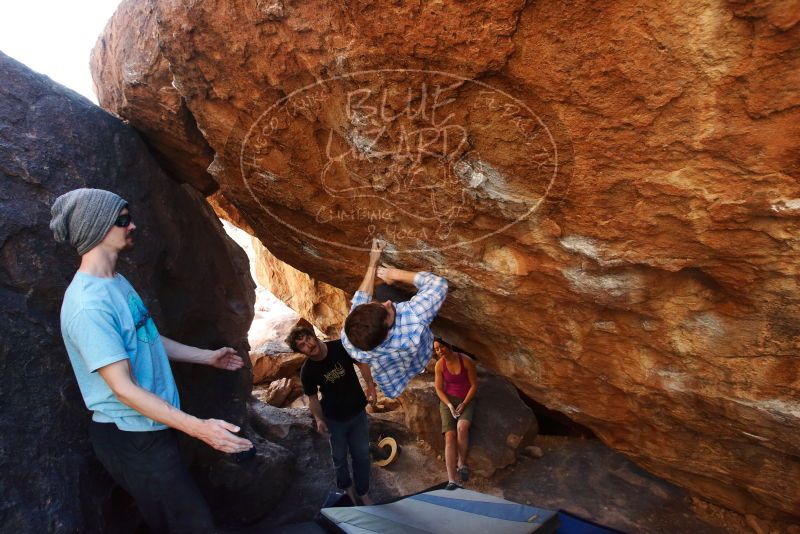Bouldering in Hueco Tanks on 03/01/2019 with Blue Lizard Climbing and Yoga

Filename: SRM_20190301_1646250.jpg
Aperture: f/5.0
Shutter Speed: 1/320
Body: Canon EOS-1D Mark II
Lens: Canon EF 16-35mm f/2.8 L