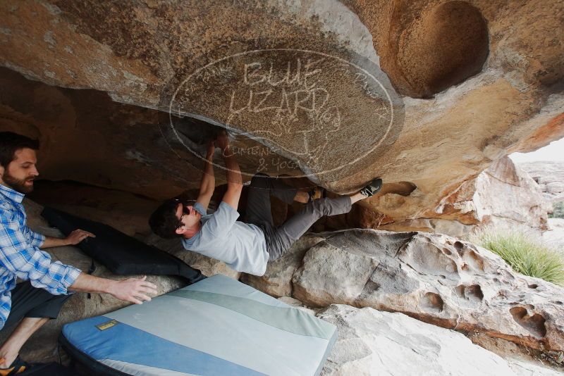 Bouldering in Hueco Tanks on 03/02/2019 with Blue Lizard Climbing and Yoga

Filename: SRM_20190302_1028350.jpg
Aperture: f/5.6
Shutter Speed: 1/250
Body: Canon EOS-1D Mark II
Lens: Canon EF 16-35mm f/2.8 L