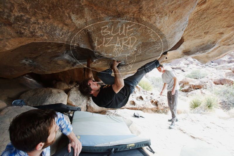 Bouldering in Hueco Tanks on 03/02/2019 with Blue Lizard Climbing and Yoga
Filename: SRM_20190302_1040550.jpg
Aperture: f/5.6
Shutter Speed: 1/250
Body: Canon EOS-1D Mark II
Lens: Canon EF 16-35mm f/2.8 L