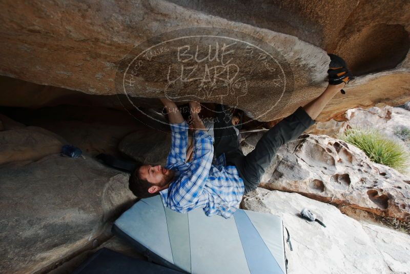 Bouldering in Hueco Tanks on 03/02/2019 with Blue Lizard Climbing and Yoga
Filename: SRM_20190302_1050240.jpg
Aperture: f/5.6
Shutter Speed: 1/250
Body: Canon EOS-1D Mark II
Lens: Canon EF 16-35mm f/2.8 L