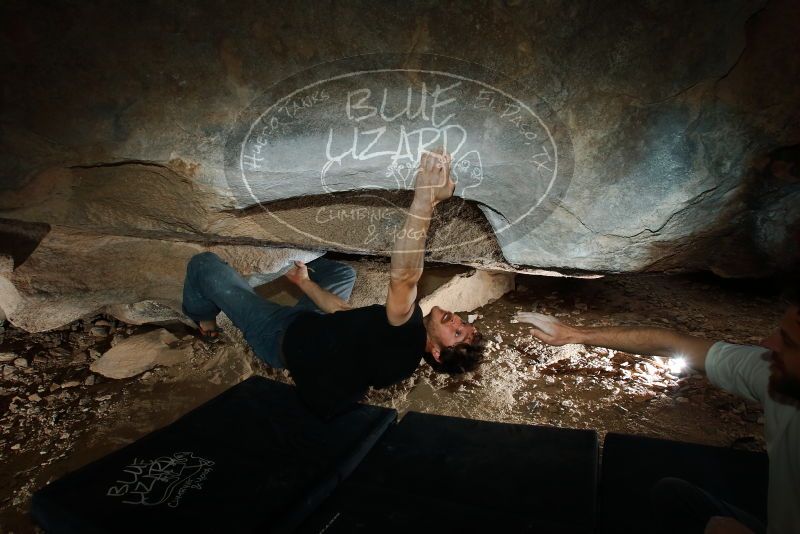 Bouldering in Hueco Tanks on 03/02/2019 with Blue Lizard Climbing and Yoga
Filename: SRM_20190302_1254570.jpg
Aperture: f/8.0
Shutter Speed: 1/250
Body: Canon EOS-1D Mark II
Lens: Canon EF 16-35mm f/2.8 L
