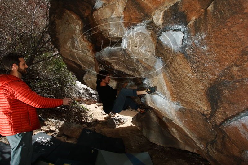 Bouldering in Hueco Tanks on 03/02/2019 with Blue Lizard Climbing and Yoga

Filename: SRM_20190302_1334460.jpg
Aperture: f/5.6
Shutter Speed: 1/250
Body: Canon EOS-1D Mark II
Lens: Canon EF 16-35mm f/2.8 L