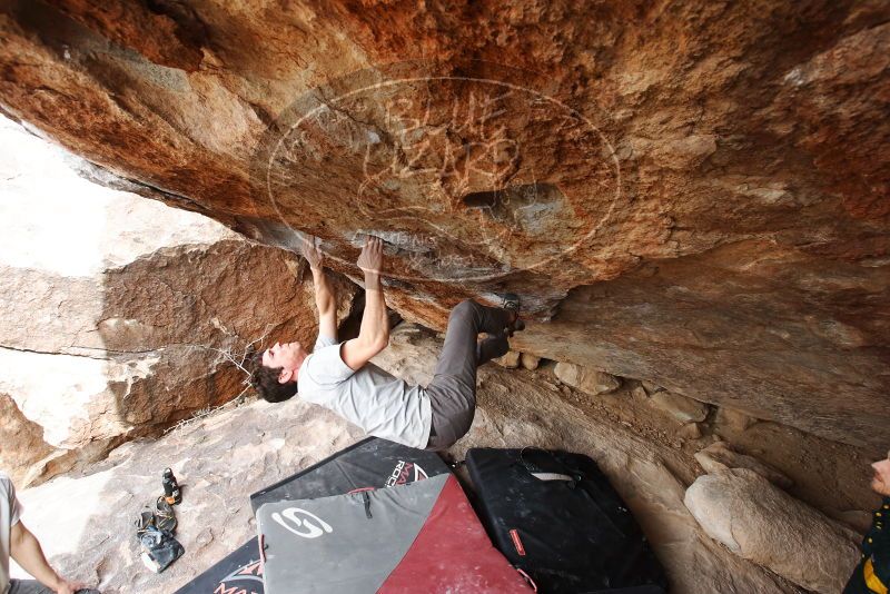 Bouldering in Hueco Tanks on 03/02/2019 with Blue Lizard Climbing and Yoga

Filename: SRM_20190302_1349410.jpg
Aperture: f/5.6
Shutter Speed: 1/250
Body: Canon EOS-1D Mark II
Lens: Canon EF 16-35mm f/2.8 L