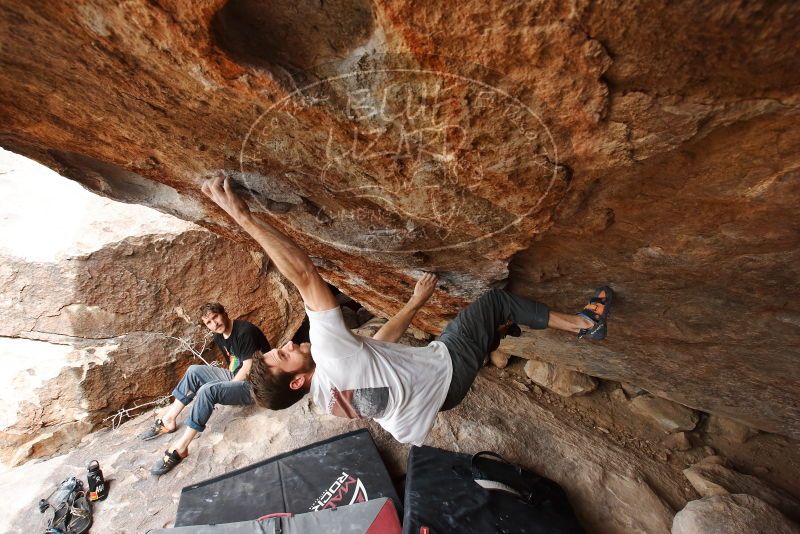 Bouldering in Hueco Tanks on 03/02/2019 with Blue Lizard Climbing and Yoga

Filename: SRM_20190302_1354220.jpg
Aperture: f/5.6
Shutter Speed: 1/250
Body: Canon EOS-1D Mark II
Lens: Canon EF 16-35mm f/2.8 L