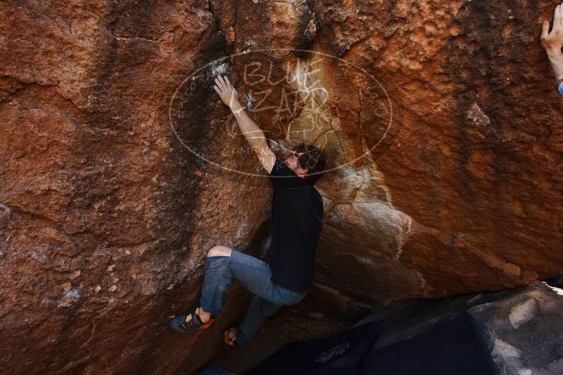 Bouldering in Hueco Tanks on 03/02/2019 with Blue Lizard Climbing and Yoga

Filename: SRM_20190302_1550361.jpg
Aperture: f/5.6
Shutter Speed: 1/250
Body: Canon EOS-1D Mark II
Lens: Canon EF 16-35mm f/2.8 L