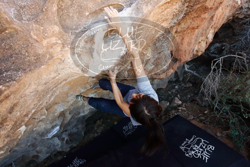 Bouldering in Hueco Tanks on 03/03/2019 with Blue Lizard Climbing and Yoga
Filename: SRM_20190303_1212180.jpg
Aperture: f/5.0
Shutter Speed: 1/250
Body: Canon EOS-1D Mark II
Lens: Canon EF 16-35mm f/2.8 L
