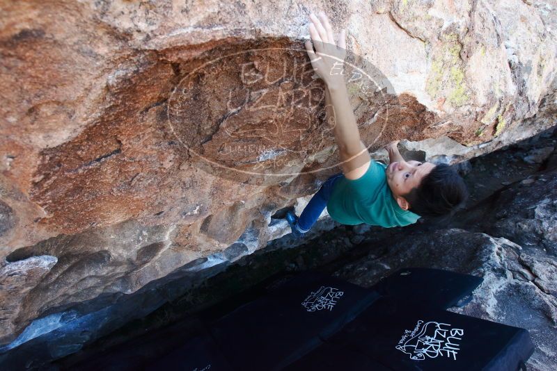 Bouldering in Hueco Tanks on 03/03/2019 with Blue Lizard Climbing and Yoga
Filename: SRM_20190303_1336241.jpg
Aperture: f/5.6
Shutter Speed: 1/200
Body: Canon EOS-1D Mark II
Lens: Canon EF 16-35mm f/2.8 L