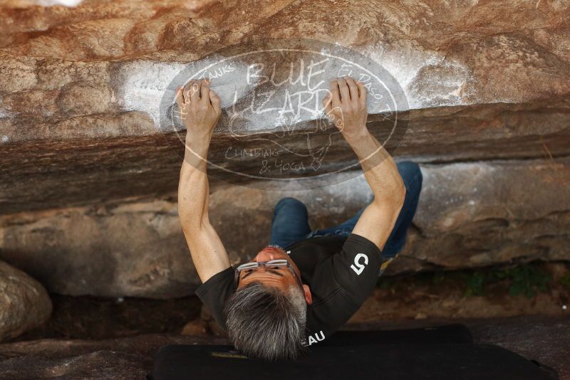 Bouldering in Hueco Tanks on 03/03/2019 with Blue Lizard Climbing and Yoga

Filename: SRM_20190303_1354080.jpg
Aperture: f/2.8
Shutter Speed: 1/250
Body: Canon EOS-1D Mark II
Lens: Canon EF 50mm f/1.8 II