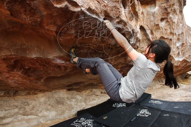 Bouldering in Hueco Tanks on 03/08/2019 with Blue Lizard Climbing and Yoga
Filename: SRM_20190308_1322270.jpg
Aperture: f/5.6
Shutter Speed: 1/200
Body: Canon EOS-1D Mark II
Lens: Canon EF 16-35mm f/2.8 L