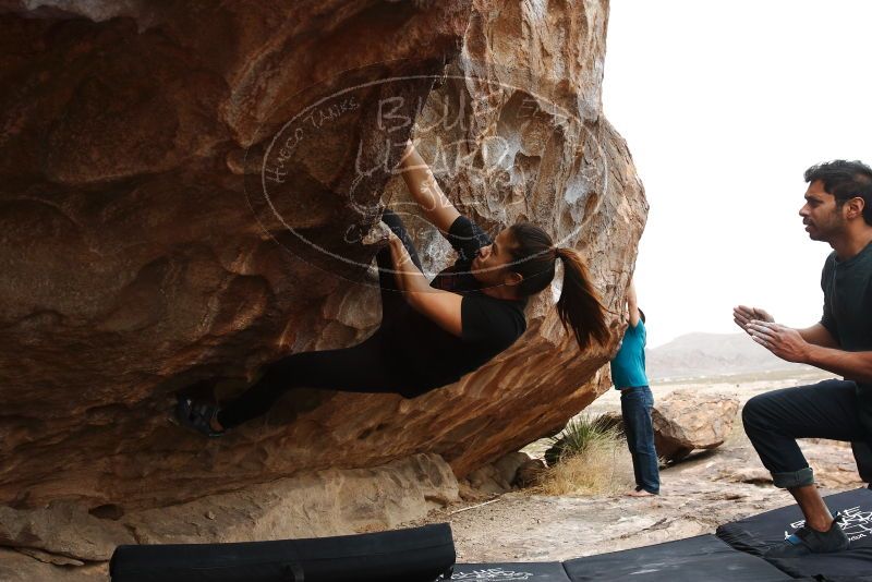 Bouldering in Hueco Tanks on 03/08/2019 with Blue Lizard Climbing and Yoga
Filename: SRM_20190308_1331330.jpg
Aperture: f/5.6
Shutter Speed: 1/400
Body: Canon EOS-1D Mark II
Lens: Canon EF 16-35mm f/2.8 L