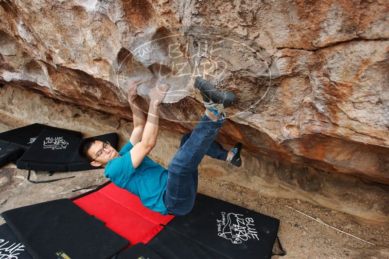 Bouldering in Hueco Tanks on 03/08/2019 with Blue Lizard Climbing and Yoga
Filename: SRM_20190308_1344180.jpg
Aperture: f/5.6
Shutter Speed: 1/320
Body: Canon EOS-1D Mark II
Lens: Canon EF 16-35mm f/2.8 L