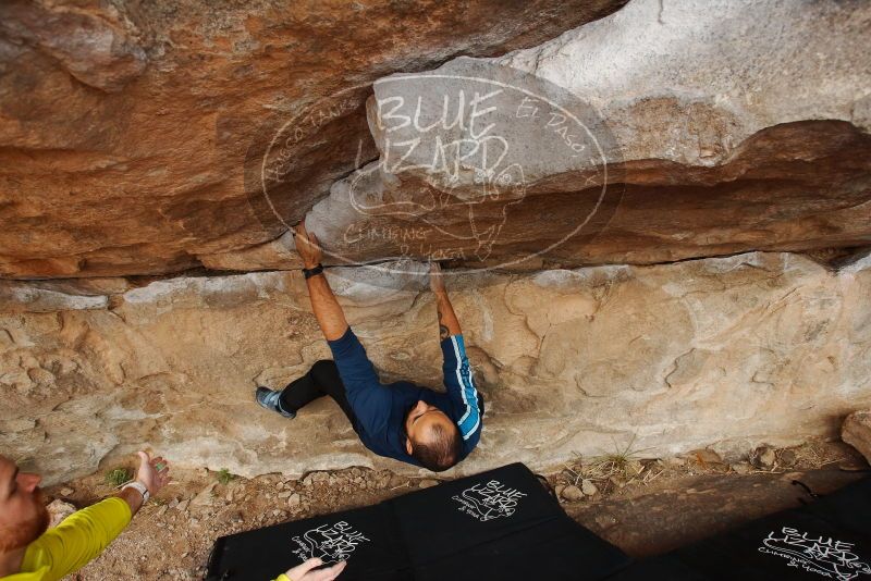 Bouldering in Hueco Tanks on 03/08/2019 with Blue Lizard Climbing and Yoga
Filename: SRM_20190308_1428140.jpg
Aperture: f/5.6
Shutter Speed: 1/250
Body: Canon EOS-1D Mark II
Lens: Canon EF 16-35mm f/2.8 L