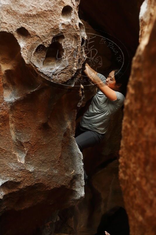 Bouldering in Hueco Tanks on 03/08/2019 with Blue Lizard Climbing and Yoga
Filename: SRM_20190308_1655010.jpg
Aperture: f/2.5
Shutter Speed: 1/125
Body: Canon EOS-1D Mark II
Lens: Canon EF 50mm f/1.8 II