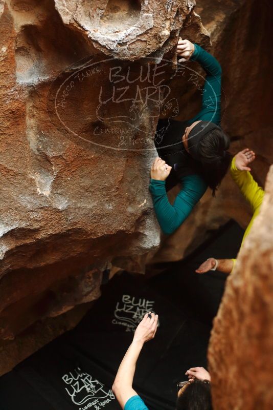 Bouldering in Hueco Tanks on 03/08/2019 with Blue Lizard Climbing and Yoga
Filename: SRM_20190308_1658340.jpg
Aperture: f/2.5
Shutter Speed: 1/80
Body: Canon EOS-1D Mark II
Lens: Canon EF 50mm f/1.8 II