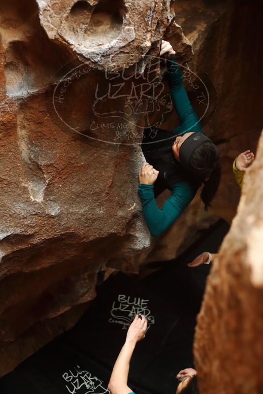 Bouldering in Hueco Tanks on 03/08/2019 with Blue Lizard Climbing and Yoga
Filename: SRM_20190308_1658360.jpg
Aperture: f/2.5
Shutter Speed: 1/100
Body: Canon EOS-1D Mark II
Lens: Canon EF 50mm f/1.8 II