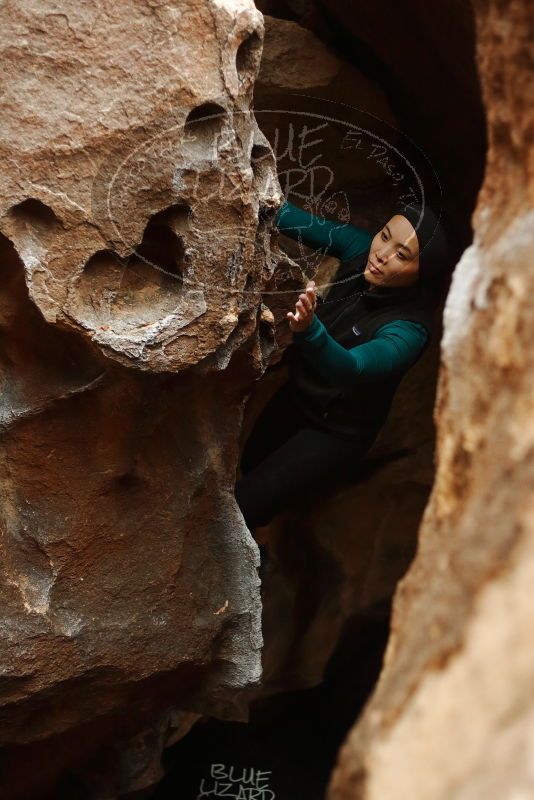 Bouldering in Hueco Tanks on 03/08/2019 with Blue Lizard Climbing and Yoga
Filename: SRM_20190308_1658550.jpg
Aperture: f/2.5
Shutter Speed: 1/160
Body: Canon EOS-1D Mark II
Lens: Canon EF 50mm f/1.8 II