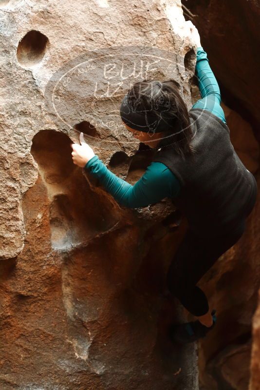 Bouldering in Hueco Tanks on 03/08/2019 with Blue Lizard Climbing and Yoga
Filename: SRM_20190308_1700450.jpg
Aperture: f/2.5
Shutter Speed: 1/80
Body: Canon EOS-1D Mark II
Lens: Canon EF 50mm f/1.8 II