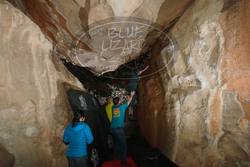 Bouldering in Hueco Tanks on 03/08/2019 with Blue Lizard Climbing and Yoga
Filename: SRM_20190308_1722360.jpg
Aperture: f/5.6
Shutter Speed: 1/250
Body: Canon EOS-1D Mark II
Lens: Canon EF 16-35mm f/2.8 L