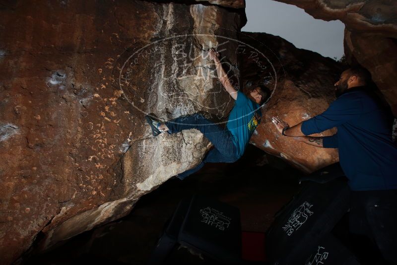 Bouldering in Hueco Tanks on 03/08/2019 with Blue Lizard Climbing and Yoga
Filename: SRM_20190308_1749500.jpg
Aperture: f/5.6
Shutter Speed: 1/250
Body: Canon EOS-1D Mark II
Lens: Canon EF 16-35mm f/2.8 L