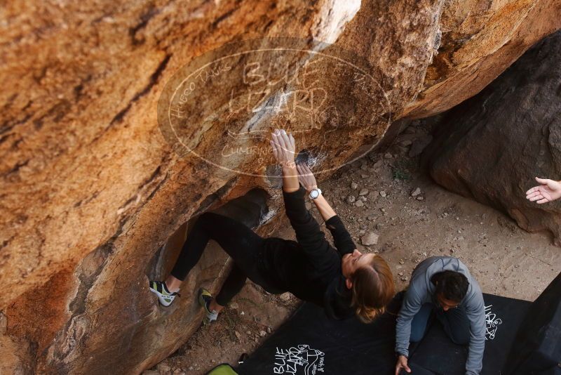 Bouldering in Hueco Tanks on 03/09/2019 with Blue Lizard Climbing and Yoga

Filename: SRM_20190309_1253560.jpg
Aperture: f/5.6
Shutter Speed: 1/200
Body: Canon EOS-1D Mark II
Lens: Canon EF 16-35mm f/2.8 L