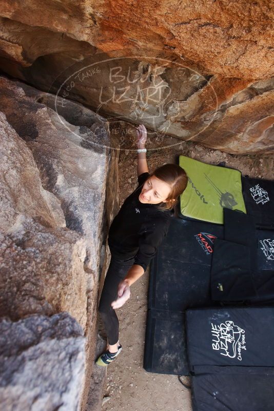 Bouldering in Hueco Tanks on 03/09/2019 with Blue Lizard Climbing and Yoga
Filename: SRM_20190309_1257030.jpg
Aperture: f/5.6
Shutter Speed: 1/200
Body: Canon EOS-1D Mark II
Lens: Canon EF 16-35mm f/2.8 L