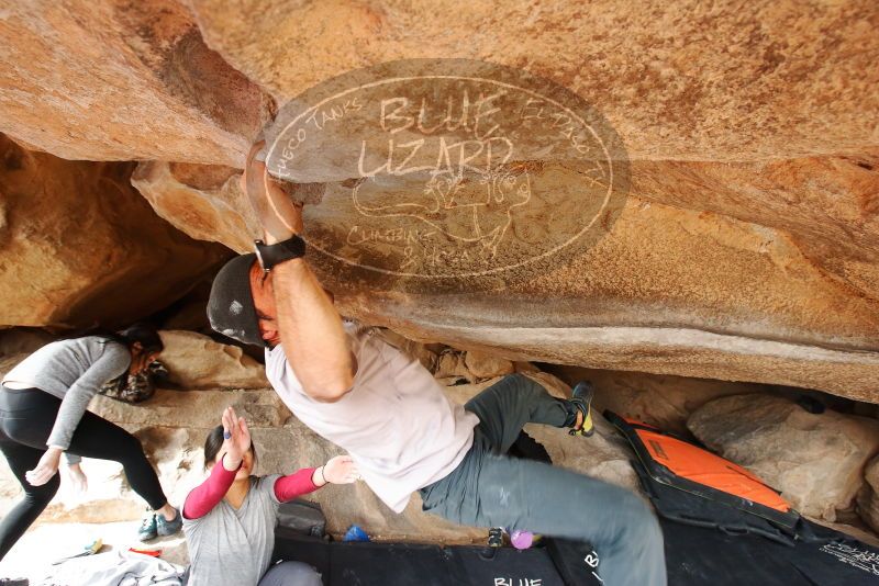 Bouldering in Hueco Tanks on 03/09/2019 with Blue Lizard Climbing and Yoga

Filename: SRM_20190309_1537570.jpg
Aperture: f/5.6
Shutter Speed: 1/250
Body: Canon EOS-1D Mark II
Lens: Canon EF 16-35mm f/2.8 L