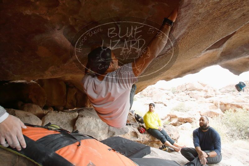 Bouldering in Hueco Tanks on 03/09/2019 with Blue Lizard Climbing and Yoga

Filename: SRM_20190309_1556170.jpg
Aperture: f/5.6
Shutter Speed: 1/200
Body: Canon EOS-1D Mark II
Lens: Canon EF 16-35mm f/2.8 L