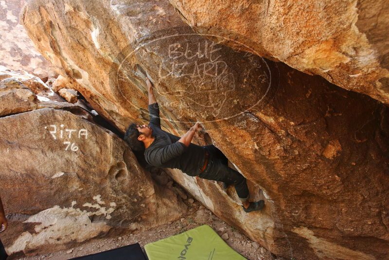 Bouldering in Hueco Tanks on 03/09/2019 with Blue Lizard Climbing and Yoga

Filename: SRM_20190309_1207060.jpg
Aperture: f/5.6
Shutter Speed: 1/250
Body: Canon EOS-1D Mark II
Lens: Canon EF 16-35mm f/2.8 L