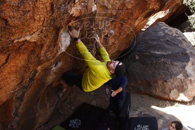 Bouldering in Hueco Tanks on 03/09/2019 with Blue Lizard Climbing and Yoga

Filename: SRM_20190309_1247450.jpg
Aperture: f/5.6
Shutter Speed: 1/400
Body: Canon EOS-1D Mark II
Lens: Canon EF 16-35mm f/2.8 L