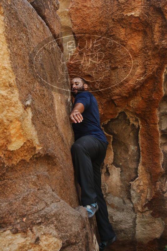 Bouldering in Hueco Tanks on 03/09/2019 with Blue Lizard Climbing and Yoga

Filename: SRM_20190309_1312160.jpg
Aperture: f/5.6
Shutter Speed: 1/400
Body: Canon EOS-1D Mark II
Lens: Canon EF 16-35mm f/2.8 L
